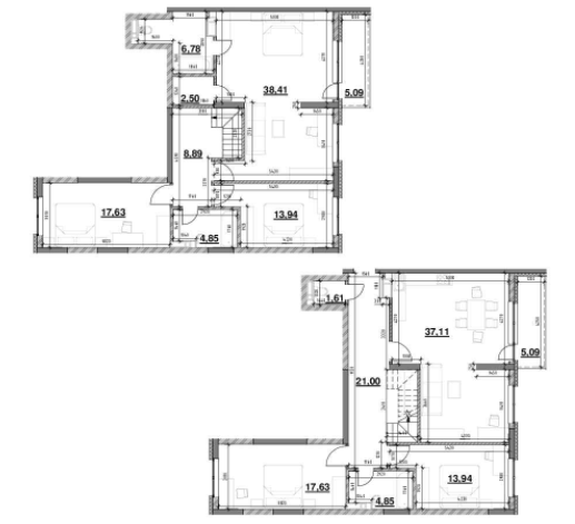 Двухуровневая 200.52 м² в ЖК OK`LAND от 28 022 грн/м², Киев