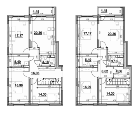 Двухуровневая 192.67 м² в ЖК OK`LAND от 28 021 грн/м², Киев