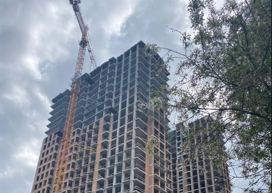 Ход строительства ЖК EDELDORF HILLS, май, 2021 год