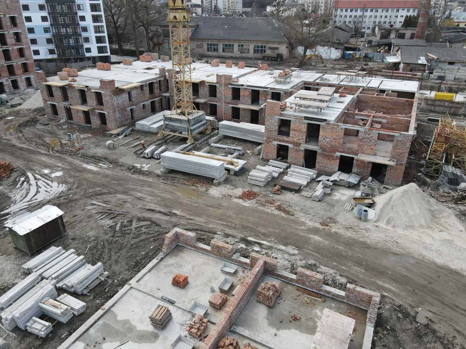 Ход строительства ЖК Клубный городок 12, апр, 2021 год