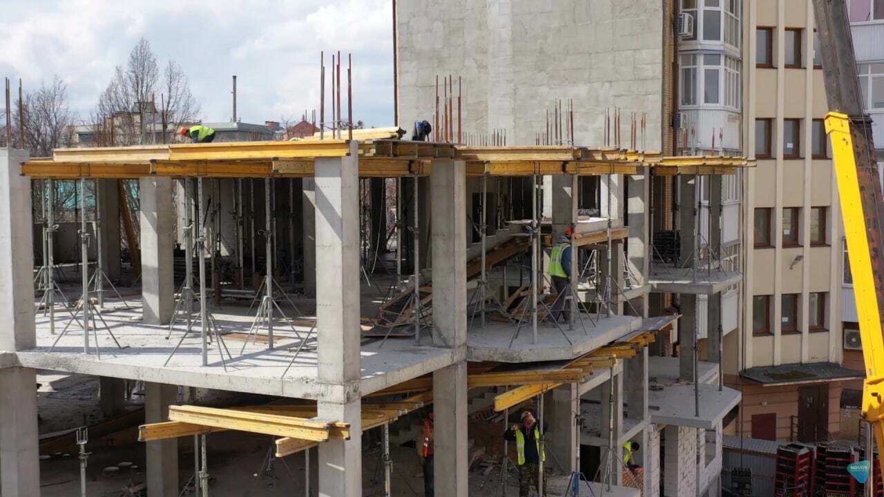 Хід будівництва ЖК Victory Club House, квіт, 2021 рік
