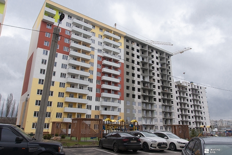 Хід будівництва ЖК Меридіан, квіт, 2021 рік
