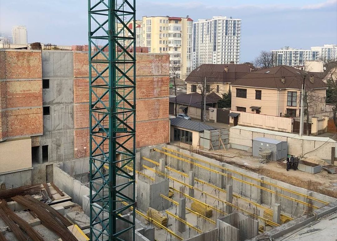 Ход строительства КД Консул, апр, 2021 год