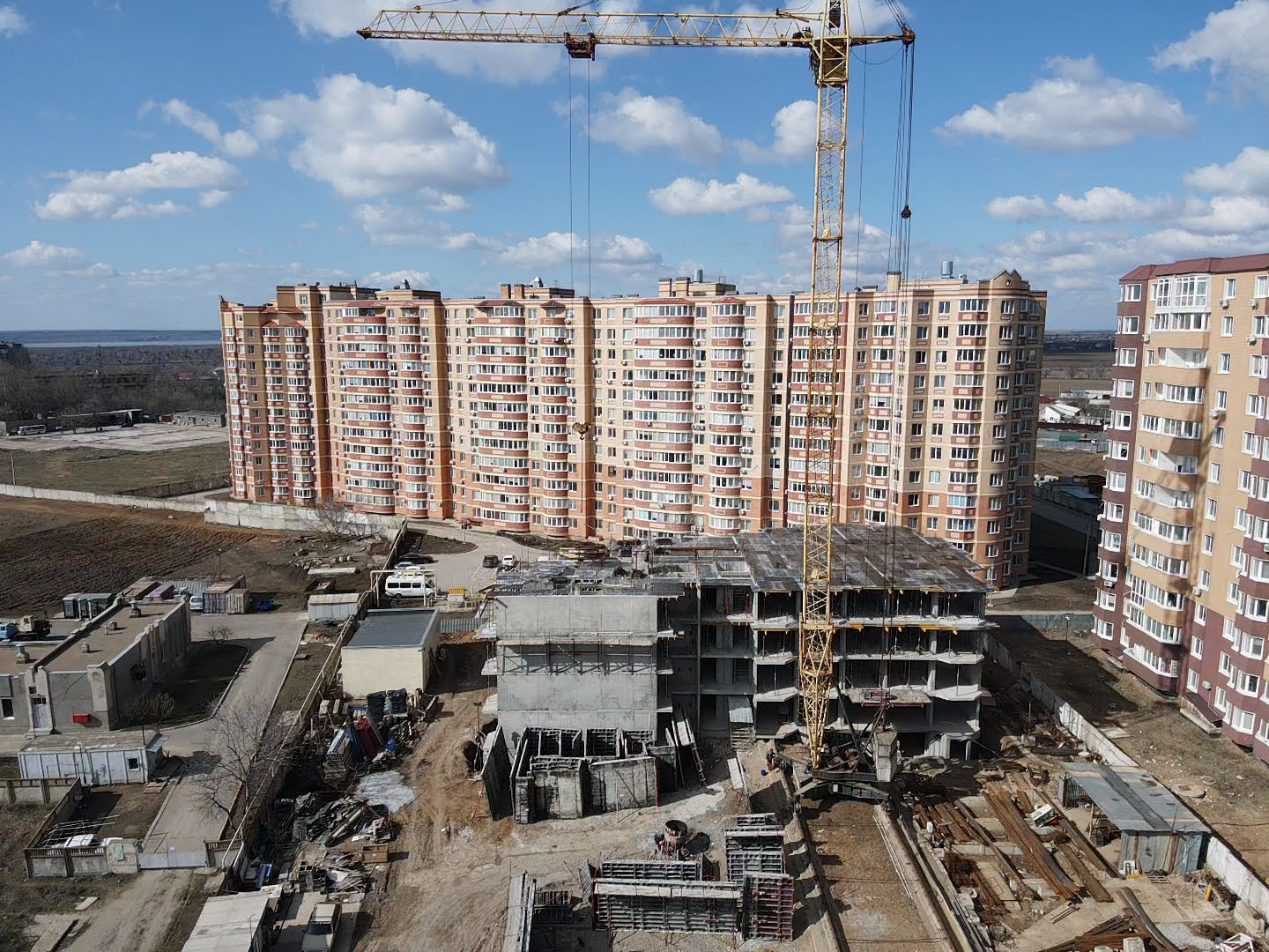 Хід будівництва ЖК Нова Європа, бер, 2021 рік