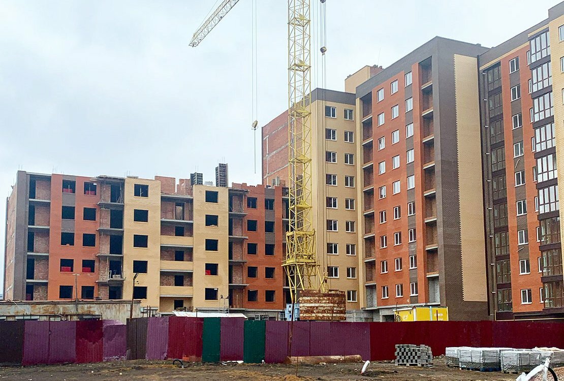 Хід будівництва ЖК Одеська Чайка (Сахарова), бер, 2021 рік