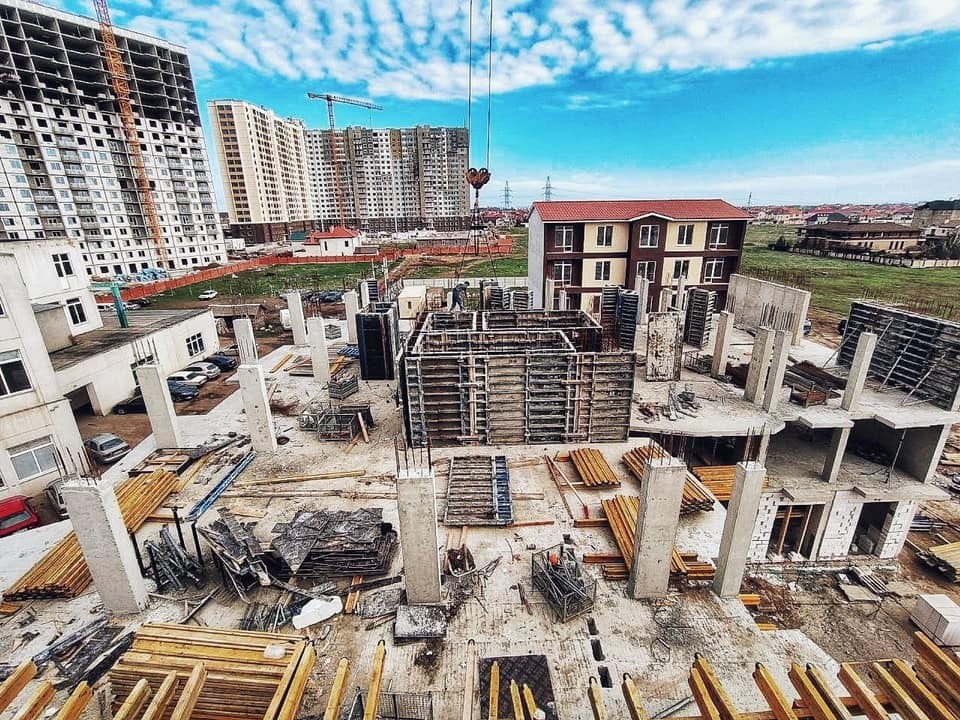 Хід будівництва ЖК Калейдоскоп, квіт, 2021 рік