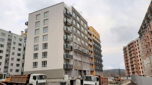 Ход строительства ЖК Белый Шоколад, апр, 2021 год