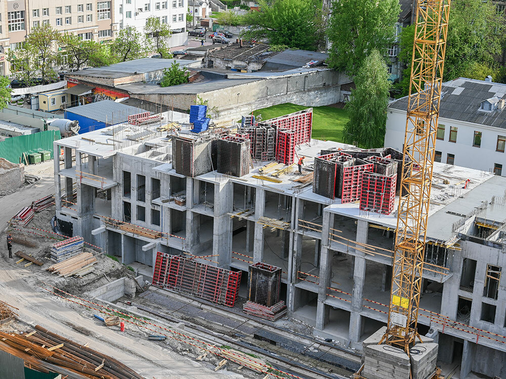 Хід будівництва КБ LA MANCHE, трав, 2021 рік