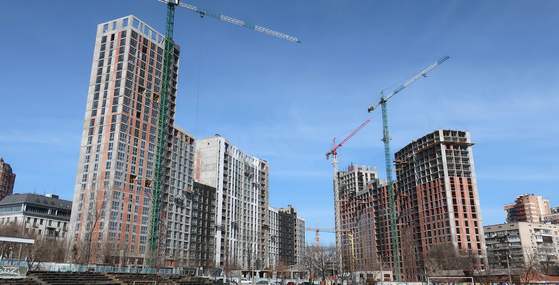 Ход строительства ЖК Старт, март, 2021 год