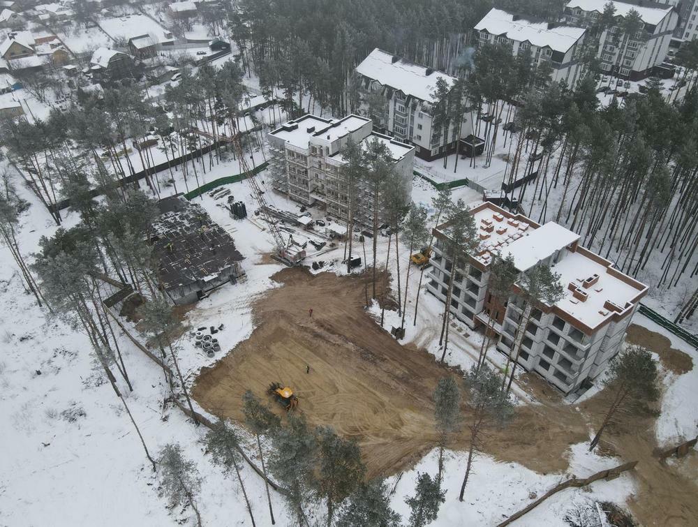 Хід будівництва ЖК Ідея, лют, 2021 рік