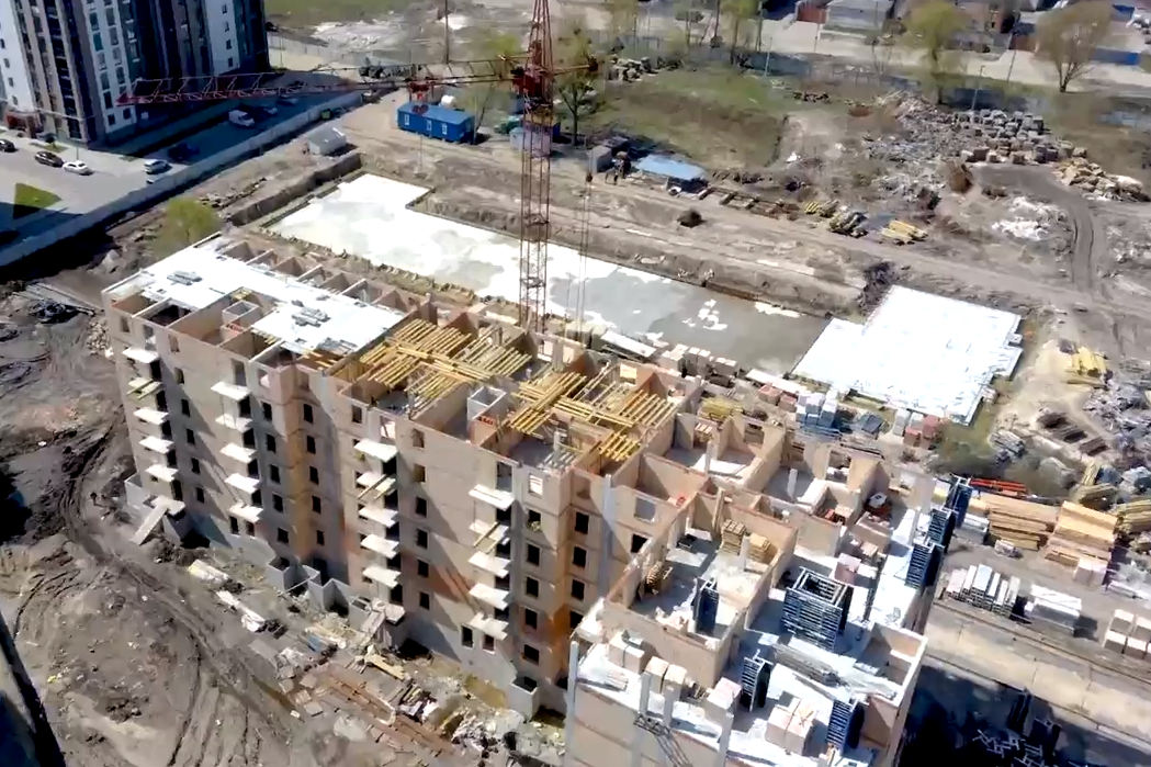 Хід будівництва ЖК Scandia, трав, 2021 рік