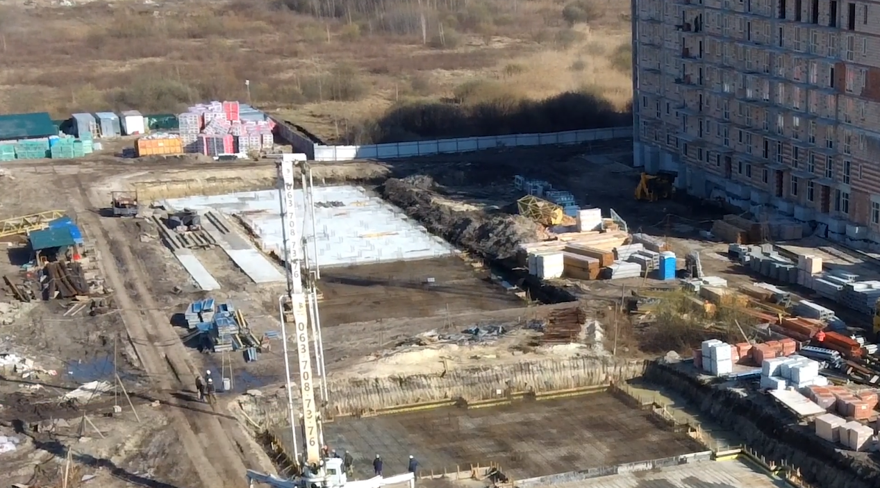 Хід будівництва ЖК Scandia, квіт, 2021 рік