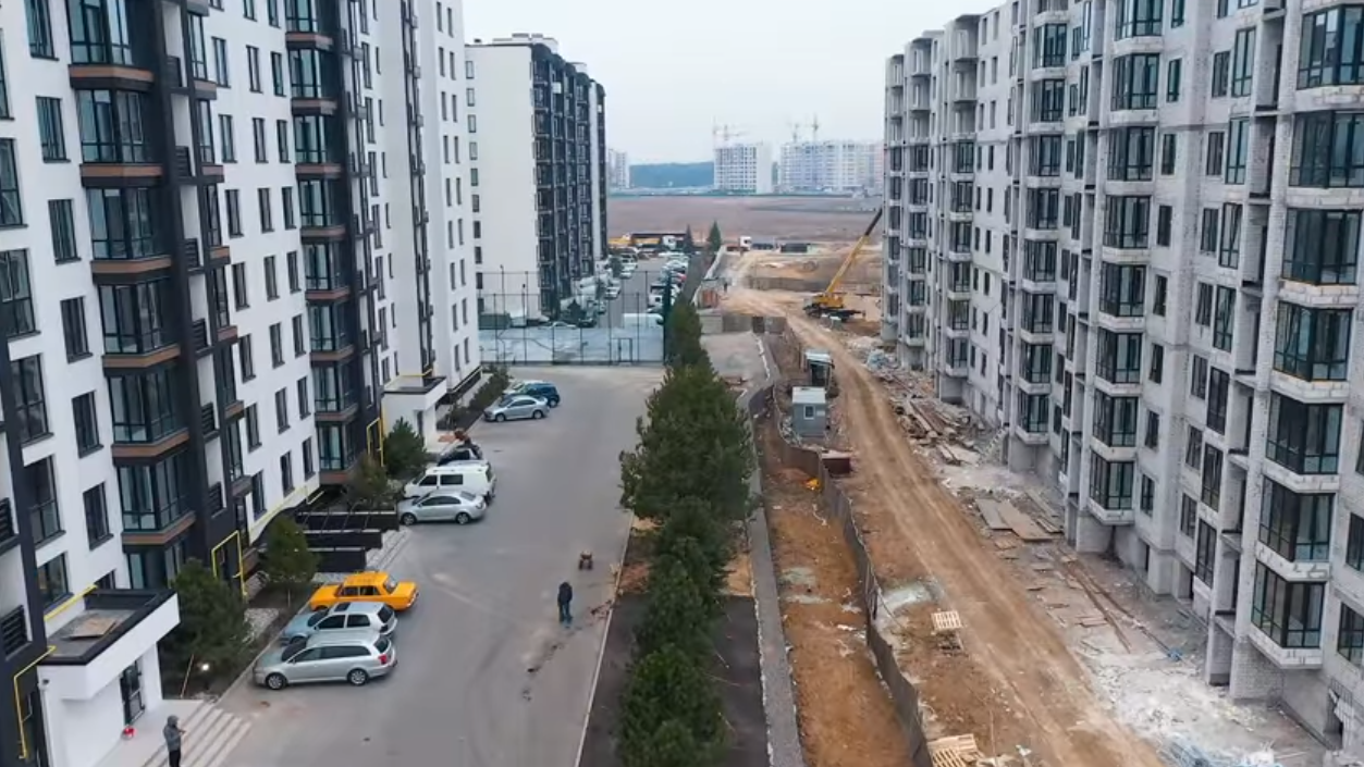 Хід будівництва ЖК Затишний квартал, квіт, 2021 рік