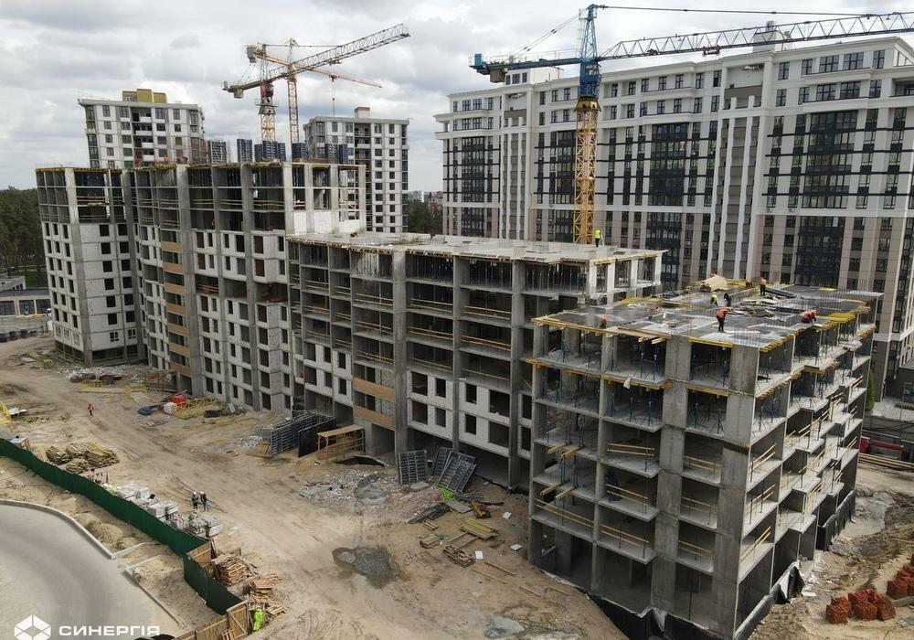 Хід будівництва ЖК City Park, трав, 2021 рік