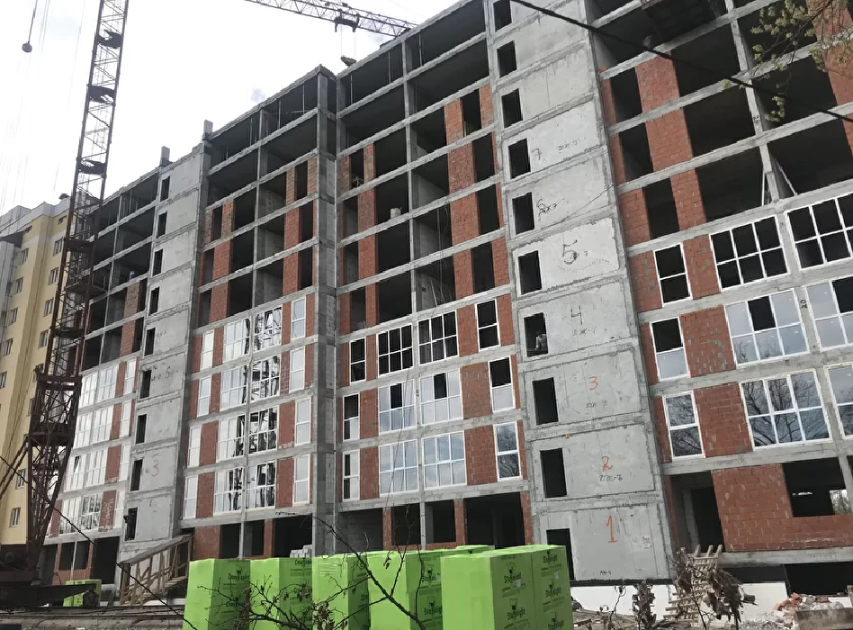 Хід будівництва ЖК Гостомель Сіті, квіт, 2021 рік