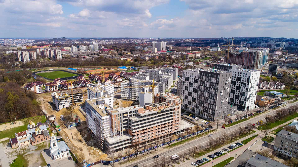 Ход строительства ЖК Америка, апр, 2021 год