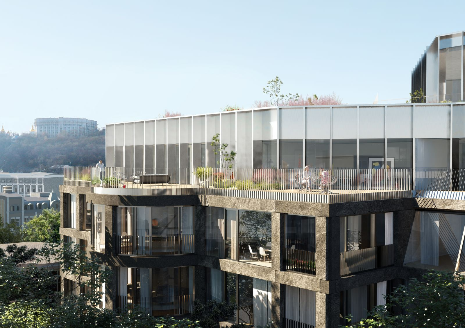 Жилой комплекс ANDRIYIVSKY City Space, застройщик SAGA Development