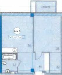 1-кімнатна 46.7 м² в ЖК Простір біля Стамбульського парка від 40 900 грн/м², Одеса