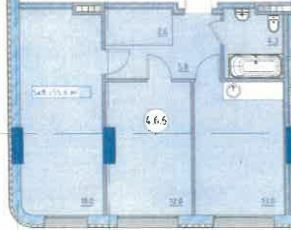 2-комнатная 55.6 м² в ЖК Пространство у Стамбульского парка от 44 150 грн/м², Одесса