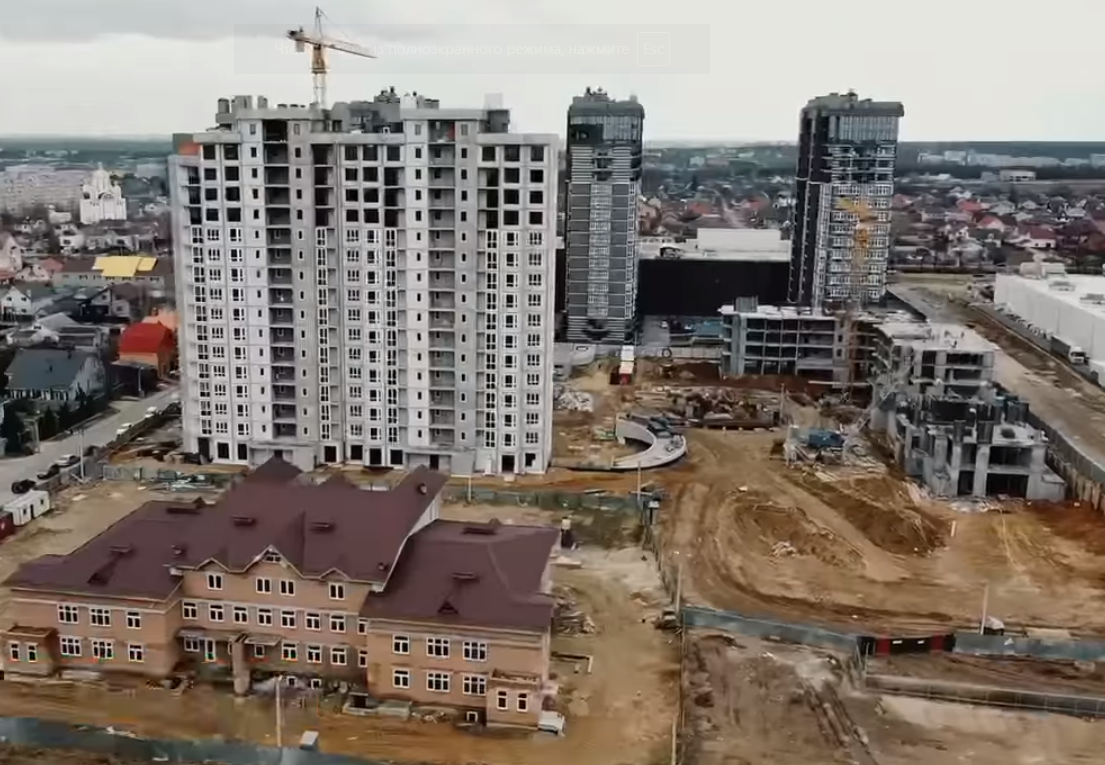 Хід будівництва ЖК Гранд Бурже, квіт, 2021 рік