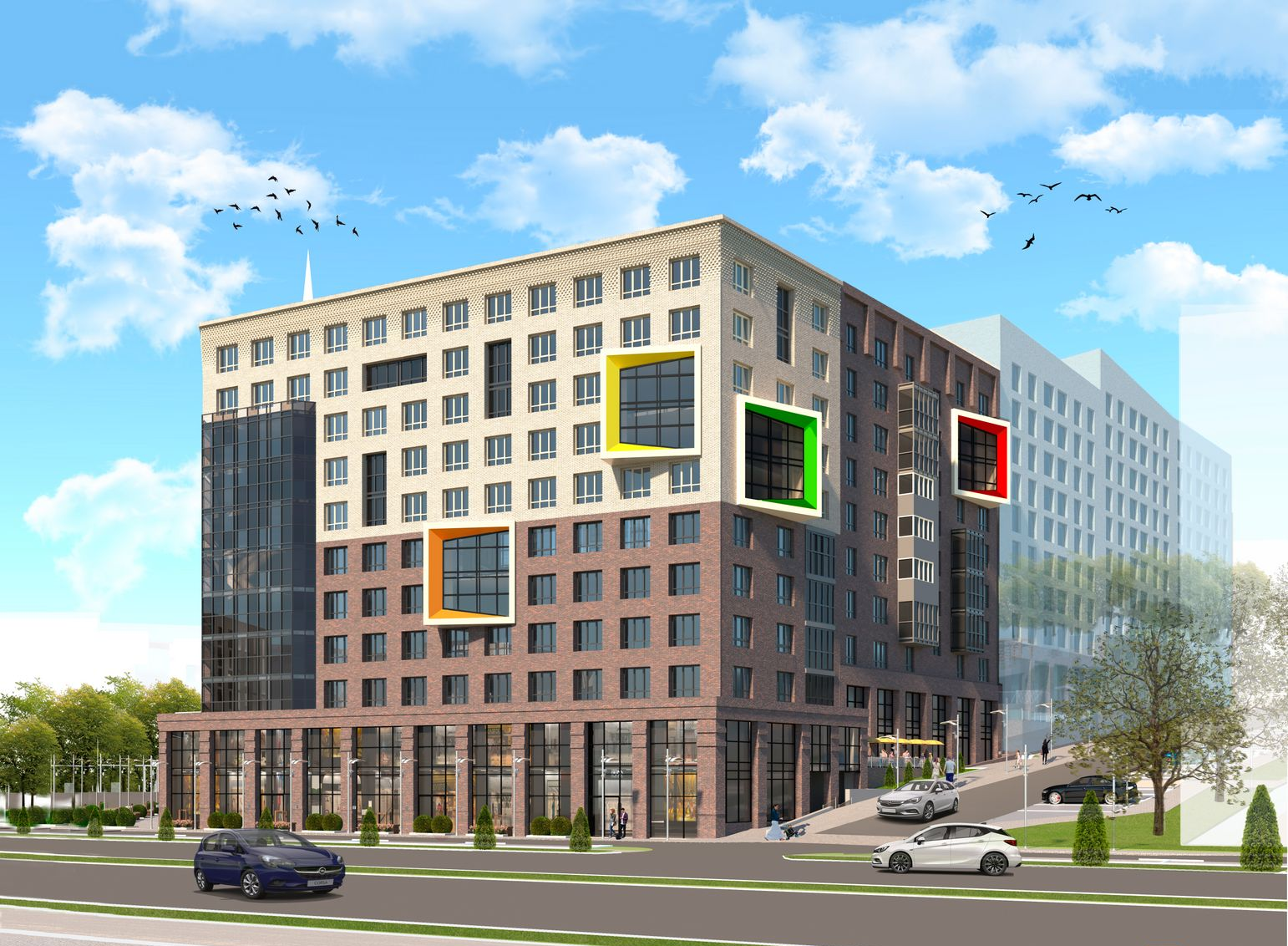 Жилой комплекс Акварели Проспекта, застройщик GH Development