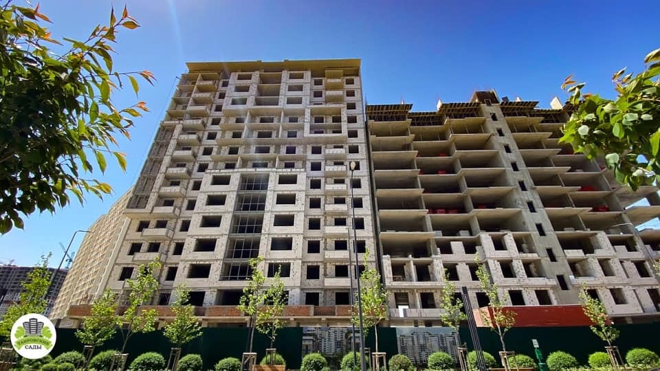 Хід будівництва Мкрн Таїровські сади, трав, 2021 рік