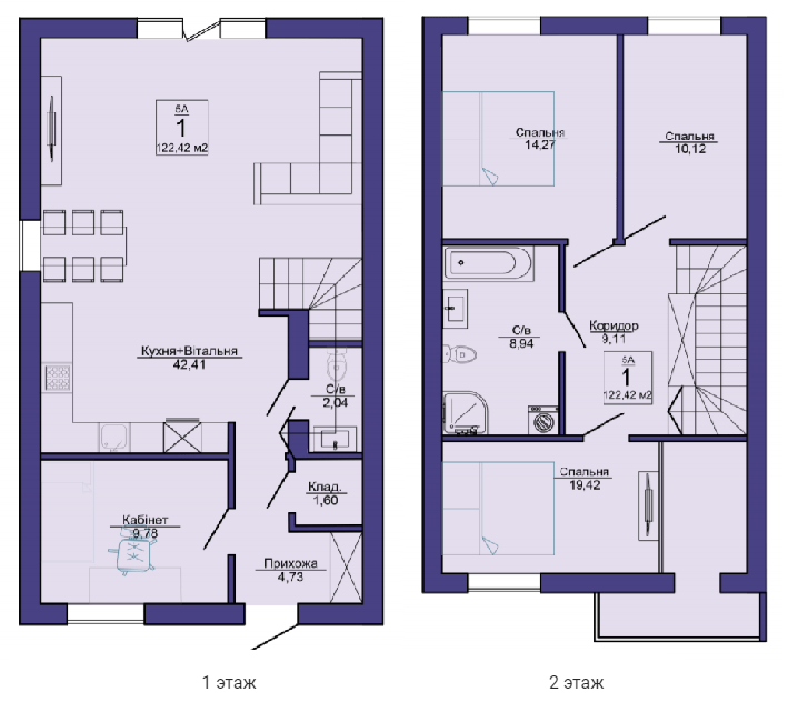Таунхаус 120 м² в Таунхаус SIB Home від 21 000 грн/м², м. Буча