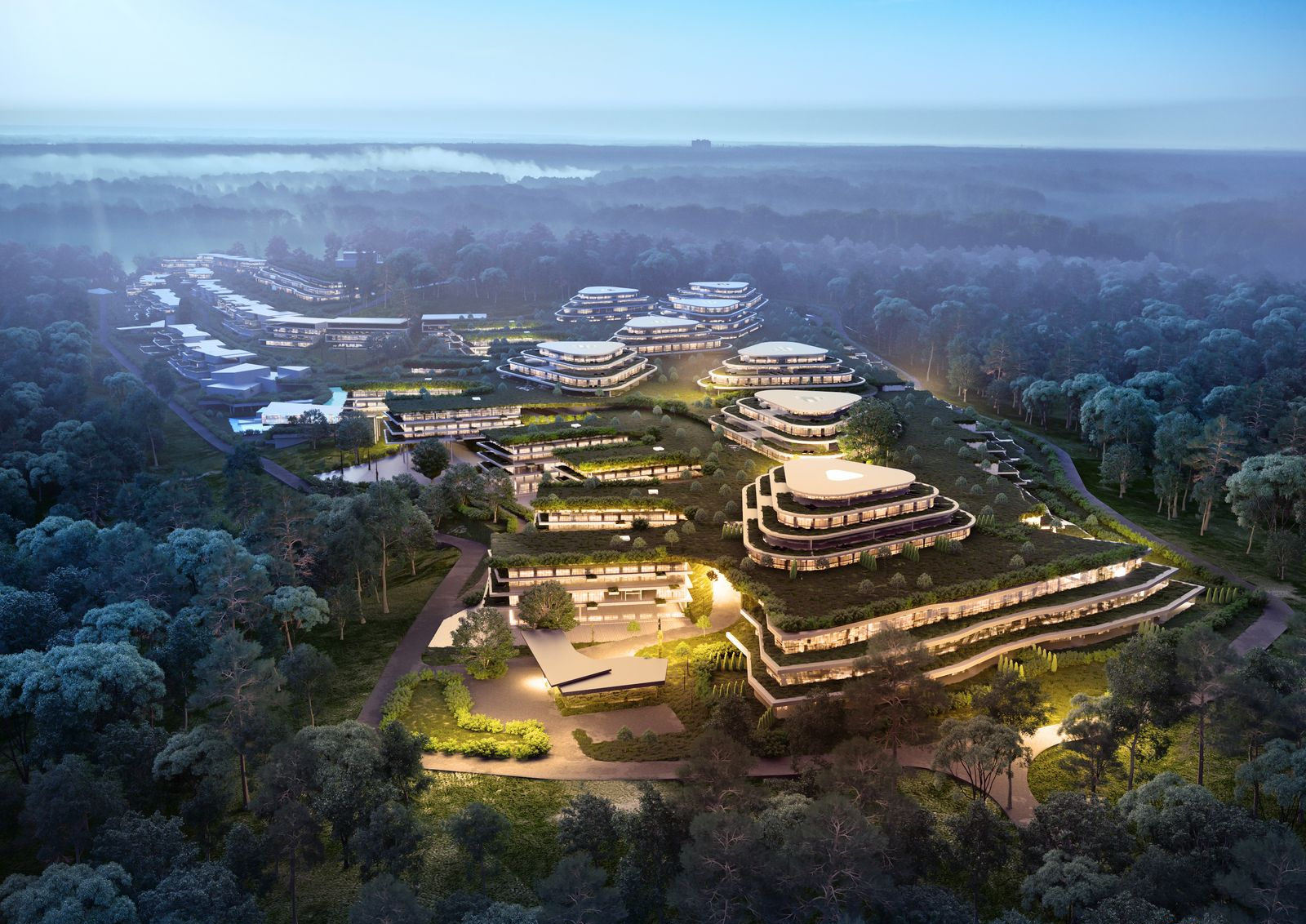 Жилой комплекс Lion Hills, с. Лесники