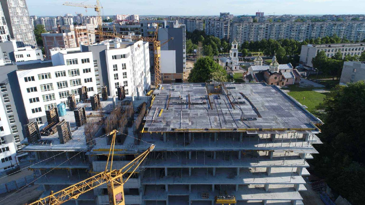 Ход строительства ЖК Америка, май, 2021 год
