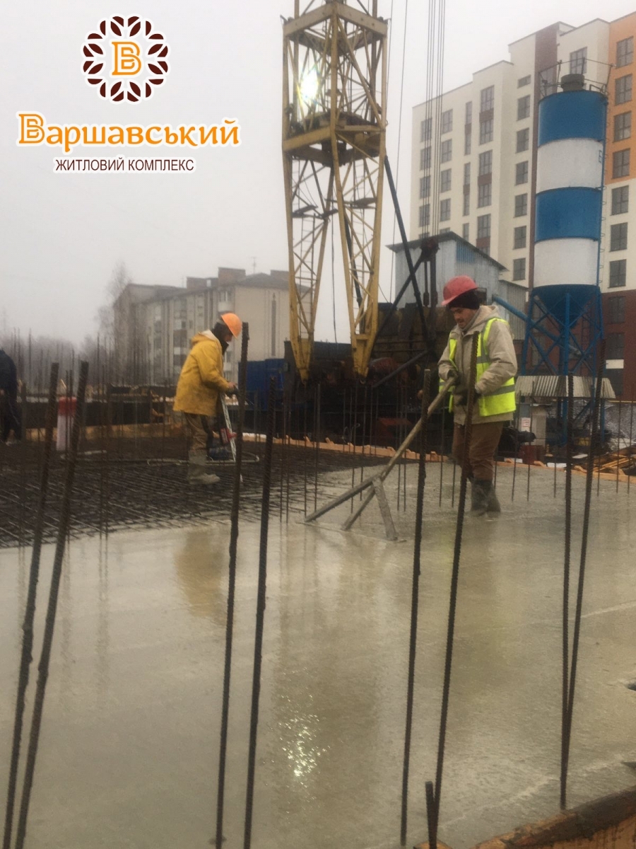 Ход строительства ЖК Варшавський, дек, 2020 год