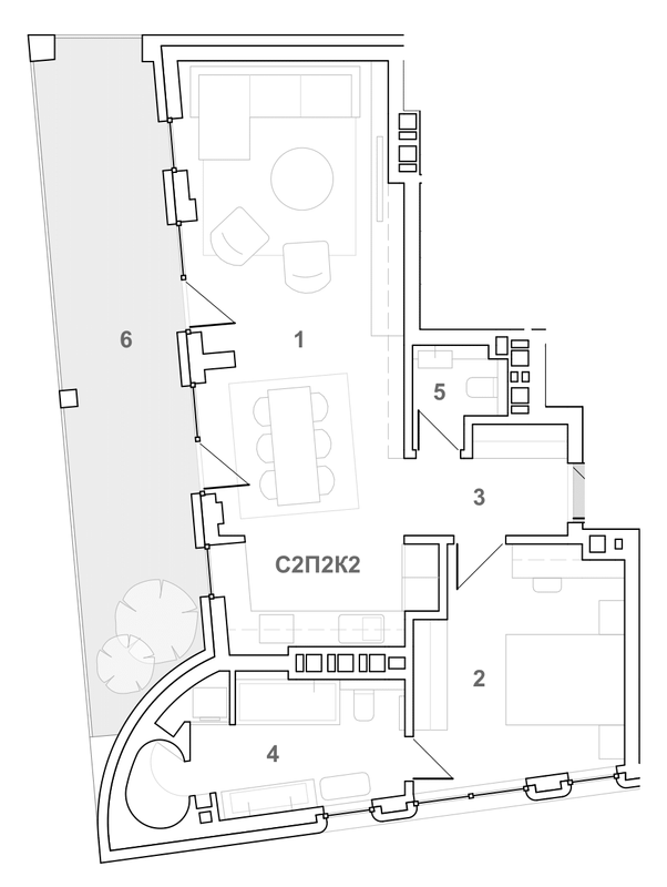2-кімнатна 78.6 м² в ЖК на вул. Червона, 17 від 43 250 грн/м², Львів