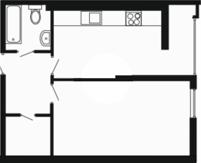 1-комнатная 51.97 м² в ЖК Национальный от 33 750 грн/м², Львов