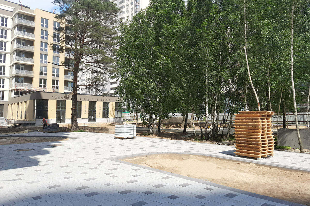 Хід будівництва ЖК Krona Park II, черв, 2021 рік