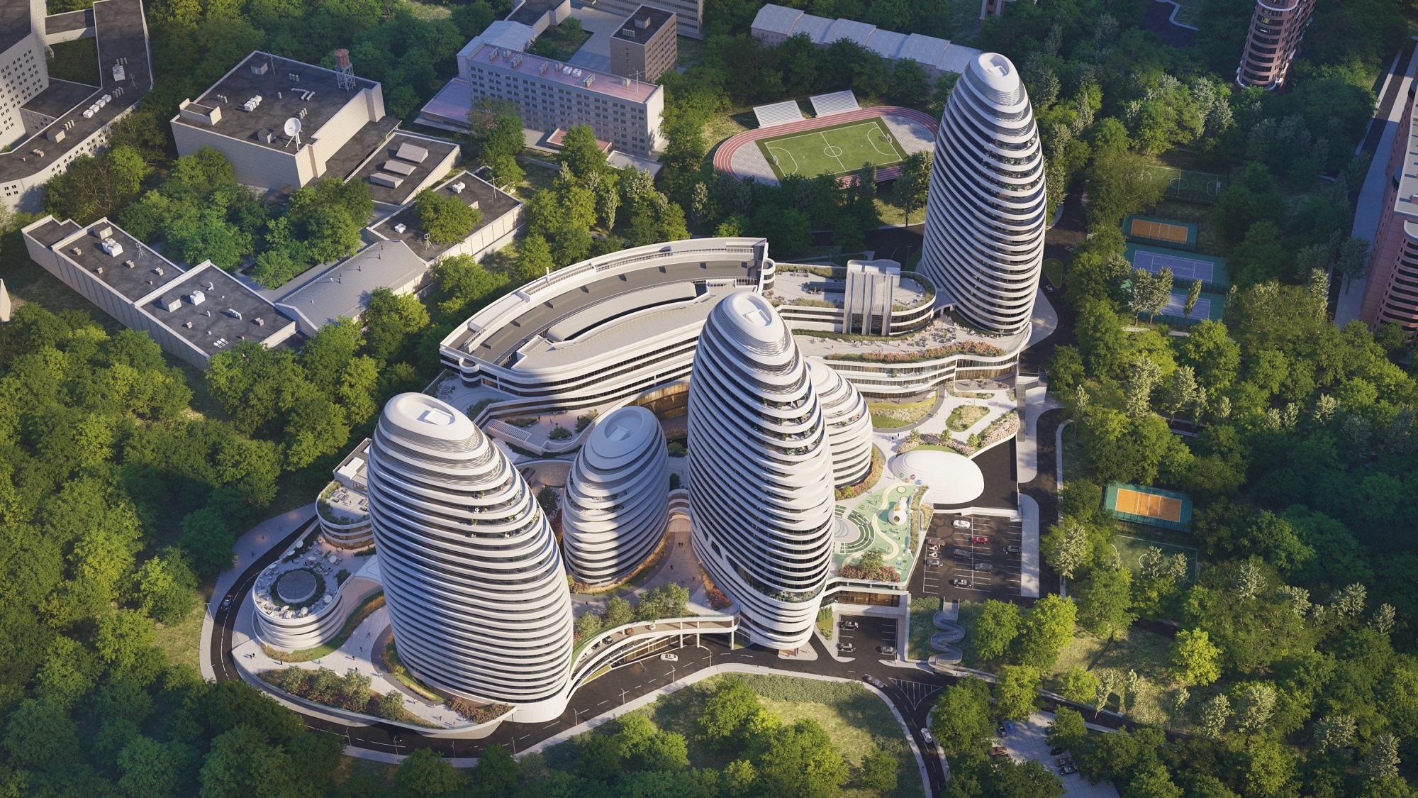 Жилой комплекс Intergal City, застройщик Интергал-Буд