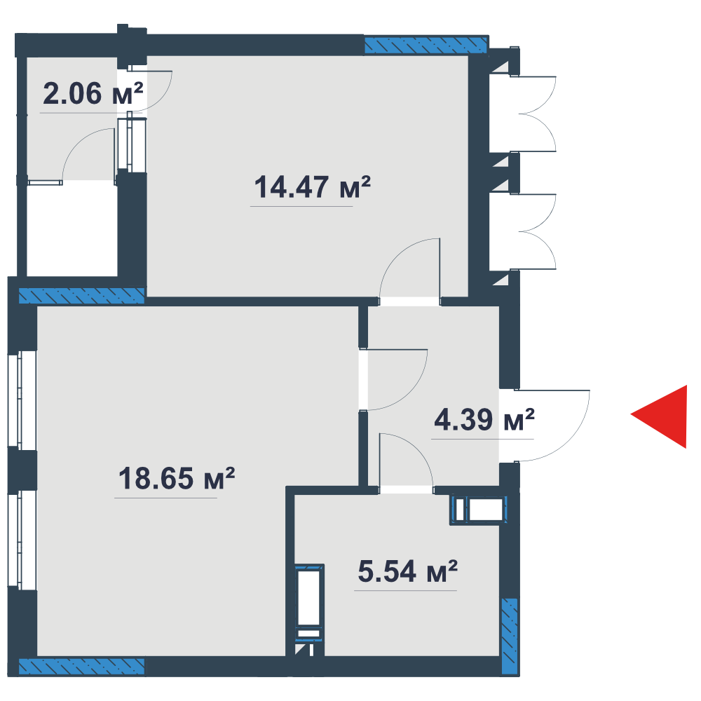 3-кімнатна 88.04 м² в ЖК Причал 8 від 26 007 грн/м², Київ