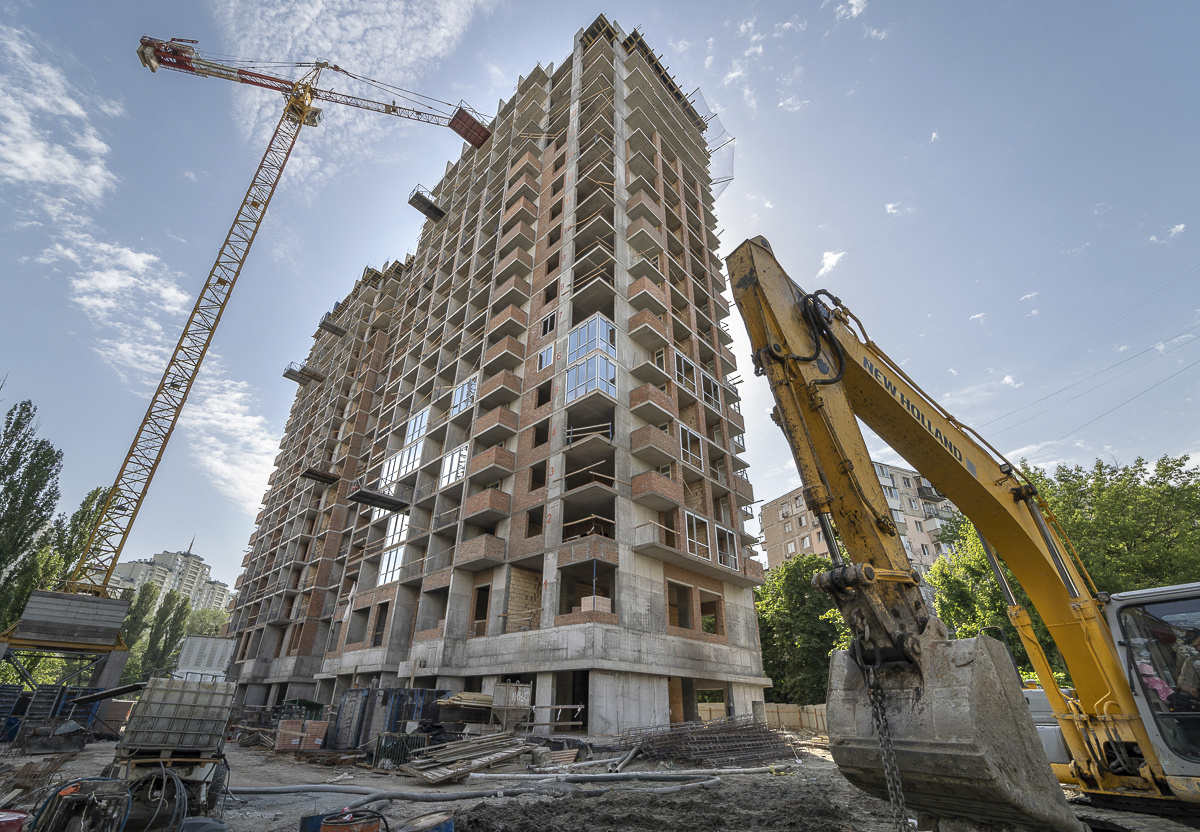 Хід будівництва ЖК CITY HUB, черв, 2021 рік