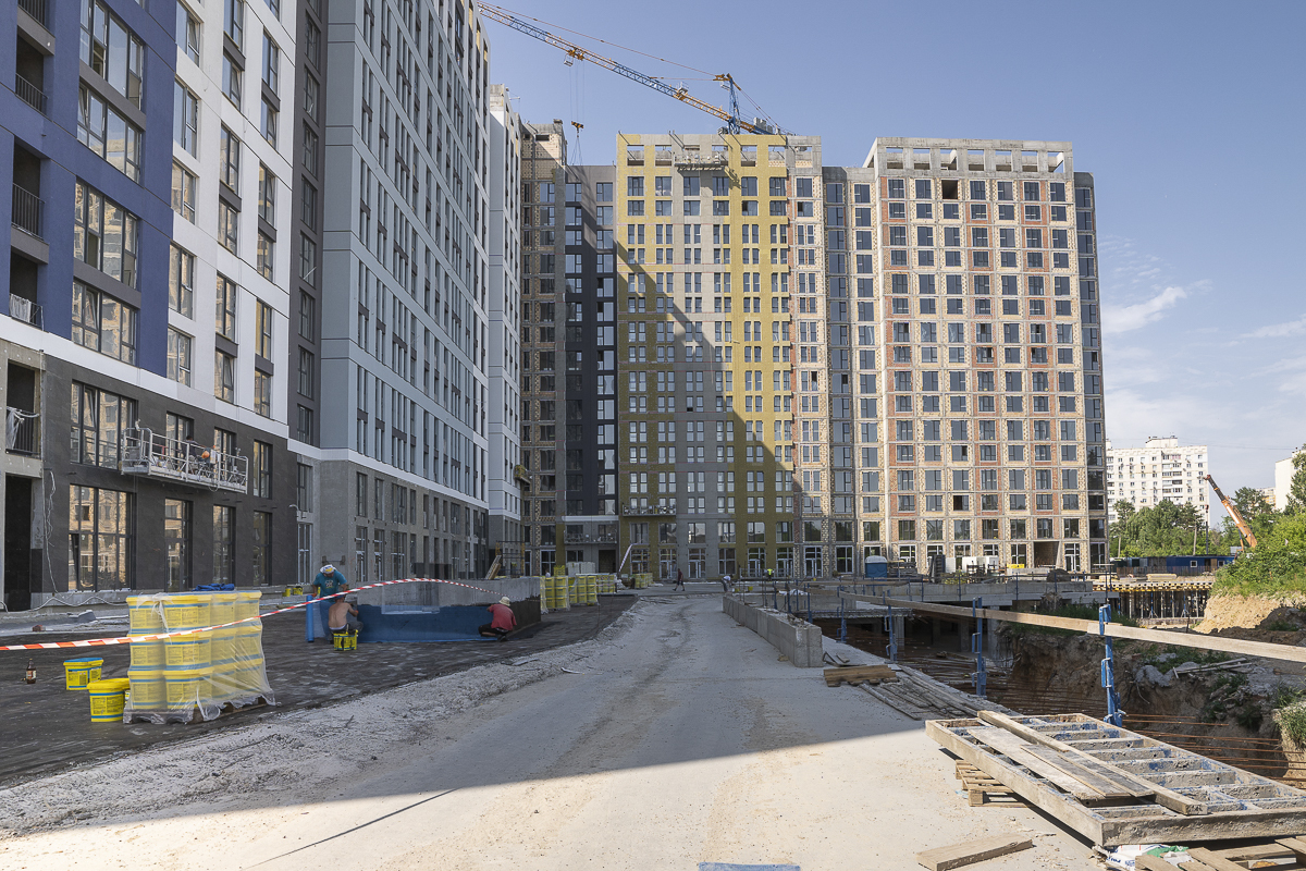 Хід будівництва ЖК SKY AVENUE, черв, 2021 рік