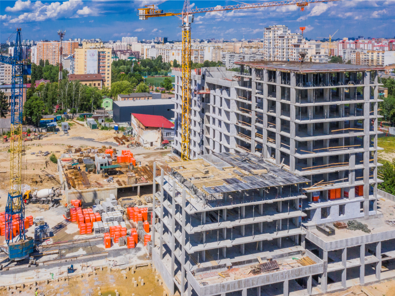Хід будівництва ЖК Wellspring, лип, 2021 рік