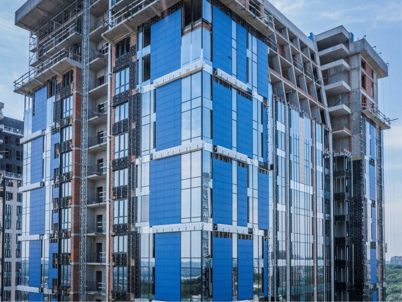 Хід будівництва ЖК Edelweiss House, черв, 2021 рік