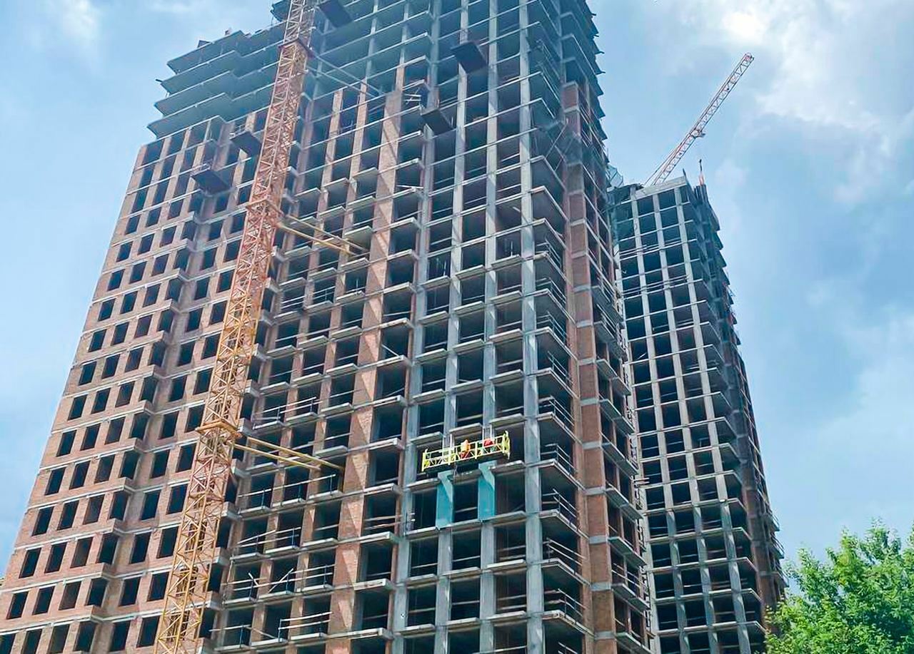 Ход строительства ЖК EDELDORF HILLS, июнь, 2021 год