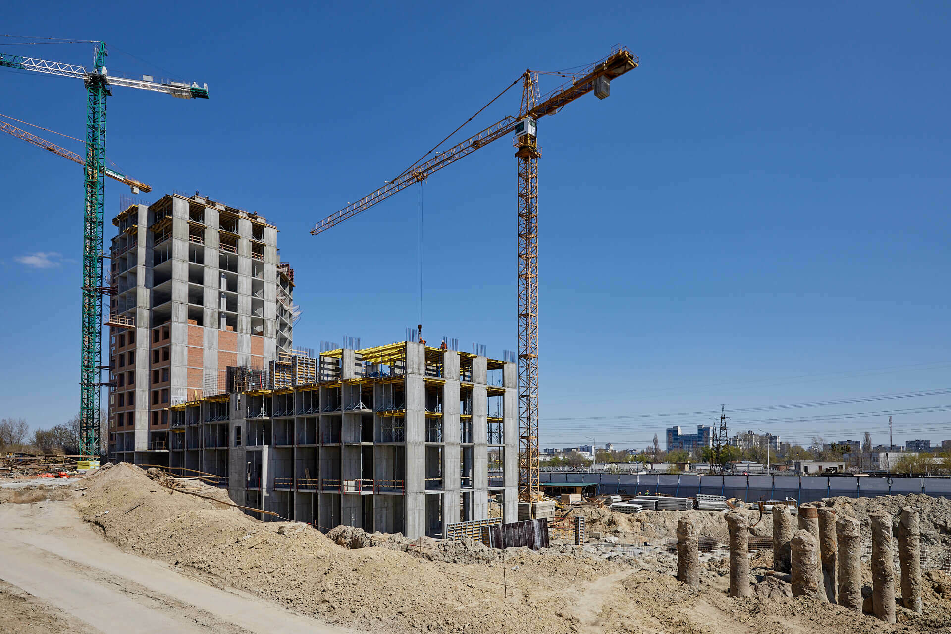 Хід будівництва ЖК POLARIS Home&Plaza, трав, 2021 рік