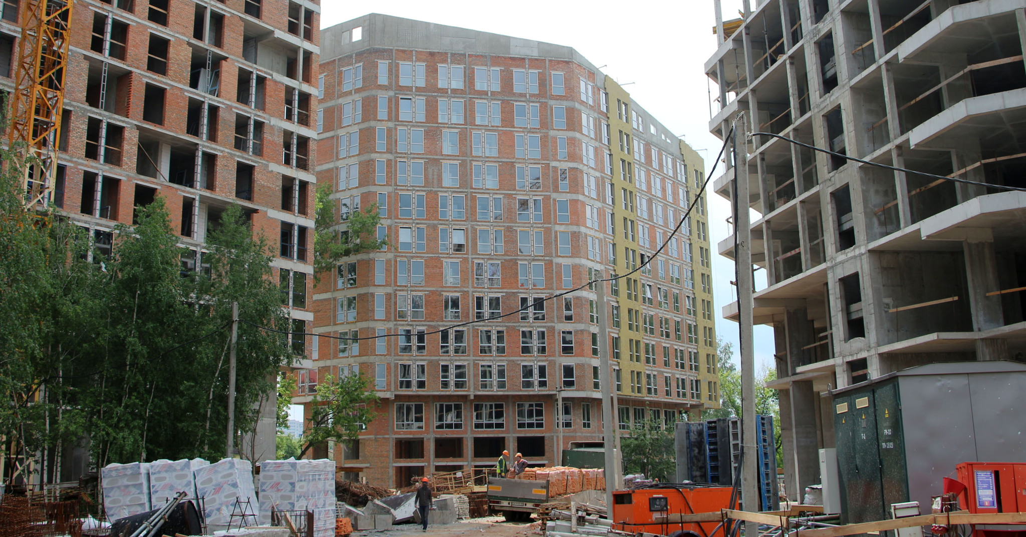 Хід будівництва ЖК Madison Gardens, трав, 2021 рік