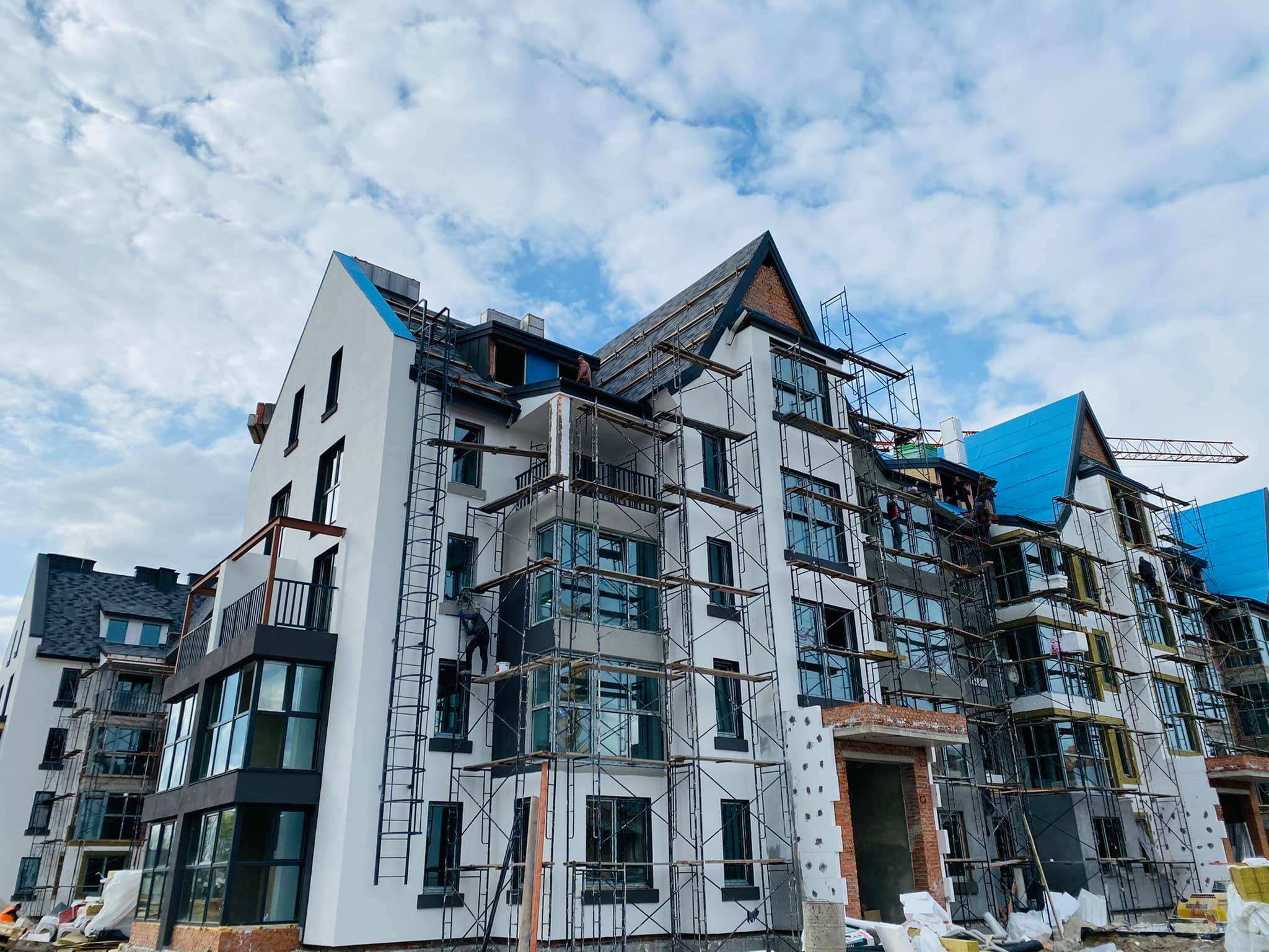 Хід будівництва ЖК Desna Park Residence, квіт, 2021 рік