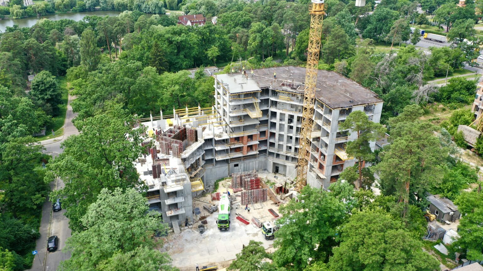 Хід будівництва ЖК Eco Dream, черв, 2021 рік