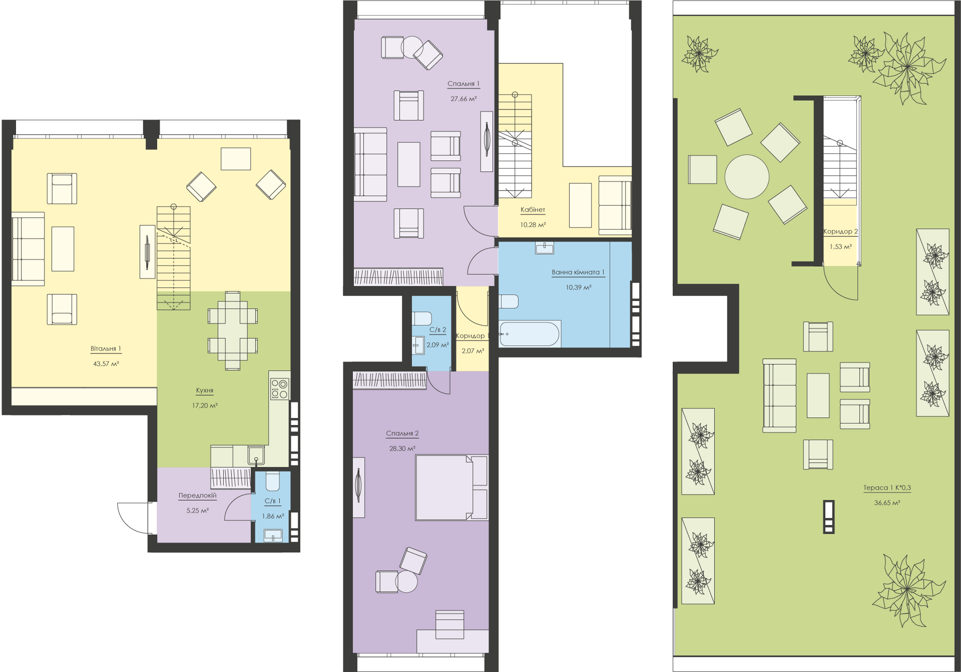 Двухуровневая 186.85 м² в ЖК Новый Подол от 72 435 грн/м², Киев