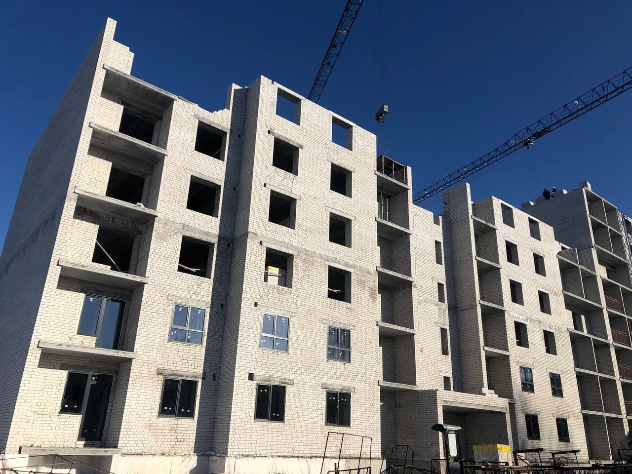 Хід будівництва ЖК Комфорт на Салтівці, бер, 2021 рік