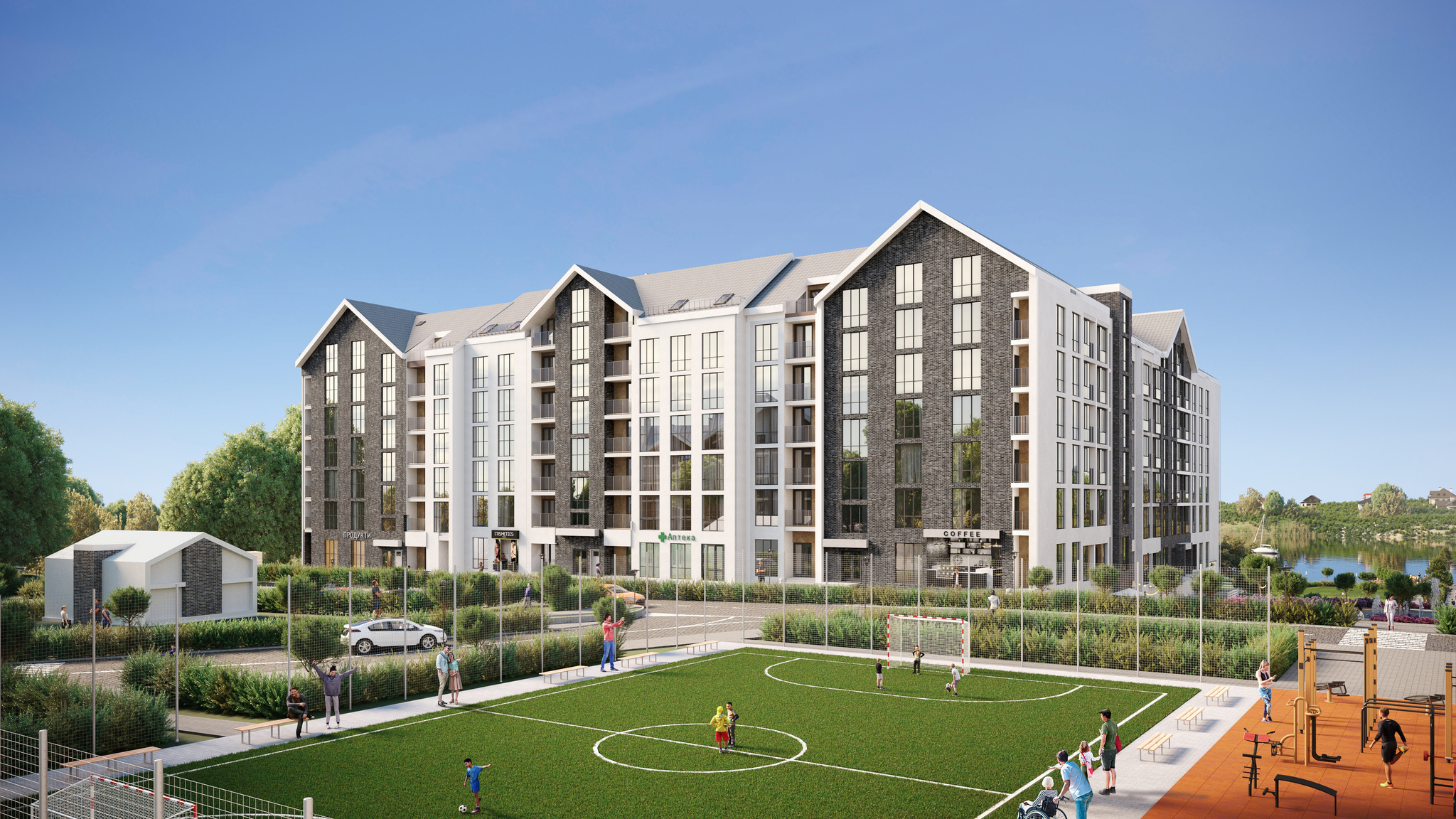 Житловий комплекс Гостомель Residence