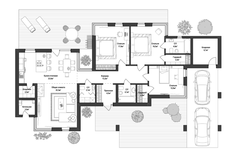 Котедж 166.2 м² в КМ 9 ЕЛЕМЕНТІВ від 81 047 грн/м², с. Лісники