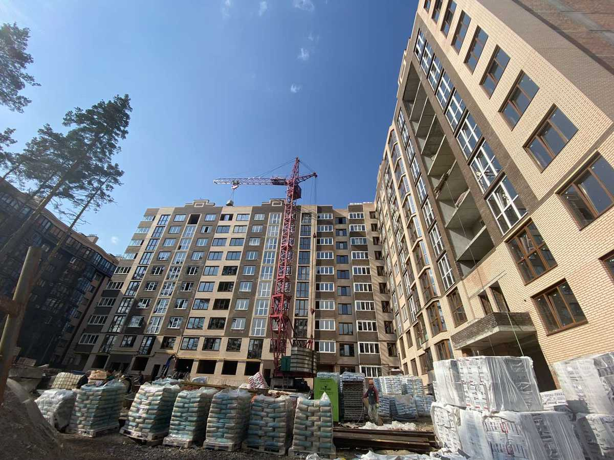 Хід будівництва ЖК Мюнхаузен 2, квіт, 2021 рік