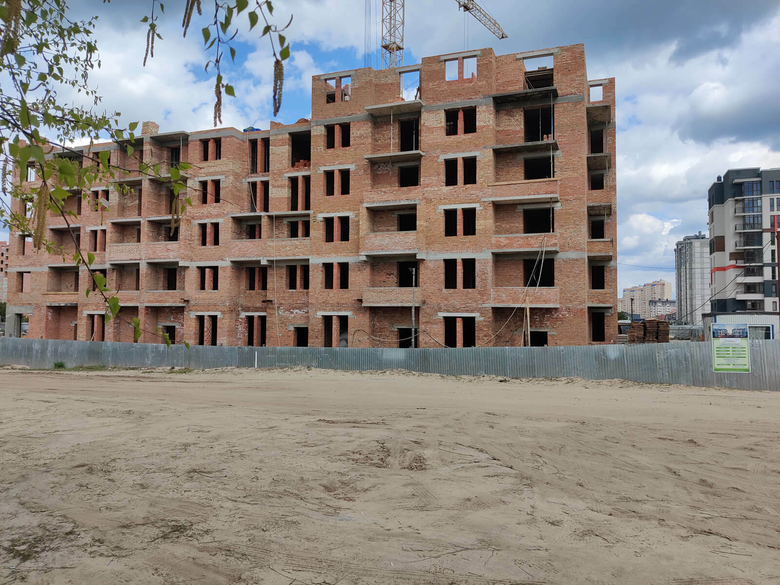 Хід будівництва ЖК Київський, квіт, 2021 рік